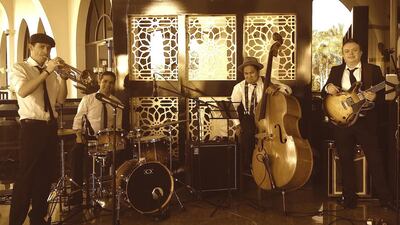 The New Orleans Jazz Band. Courtesy The Fridge