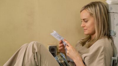 Taylor Schilling in Netflix’s Orange is the New Black, Season 2. JoJo Whilden for Netflix