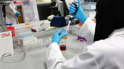 The genomic data is to be used to identify people at risk of developing Alzheimer's disease. Photo: NYU Abu Dhabi