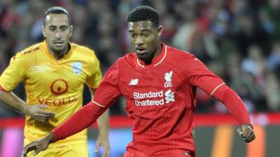Jordan Ibe, last season at Liverpool. (AFP Photo)