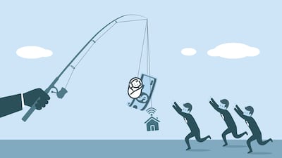 Employers in the UAE now recognise that a good pay cheque alone is not enough to retain top talent. Illustration: Nick Donaldson / The National