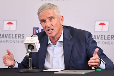 PGA Tour Commissioner Jay Monahan. AFP