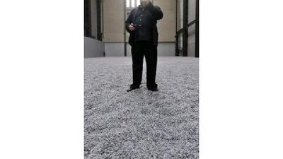 The Chinese artist Ai Weiwei's Sunflower Seeds at the Tate Modern has been deemed a health risk to visitors.