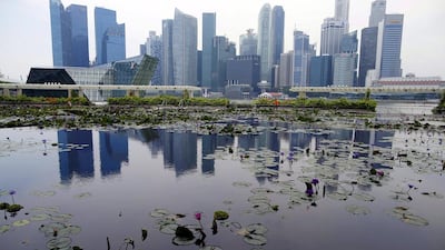 9th: Singapore. The skyline in the central business district. Edgar Su / Reuters