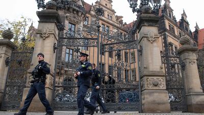 The Green Vault in Dresden was raided by burglars in November 2019. Reuters