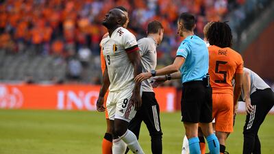 Romelu Lukaku N/A – The Chelsea forward was subbed off after just half an hour due to an injury . AFP