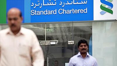 Standard Chartered bank on Najda Street in Abu Dhabi. Silvia Razgova / The National