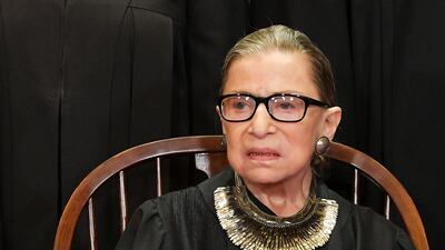 Ginsburg died at the age of 87 after a battle with pancreatic cancer in 2020. AFP
