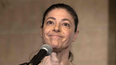 Merav Michaeli, leader of the Israeli Labour Party, condemned Benjamin Netanyahu for standing in the way of peace but said there was still a chance of a 'miracle'. AFP