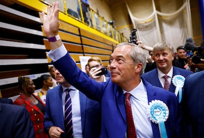 Reform UK leader Nigel Farage was elected MP for the constituency of Clacton-on-Sea. Reuters