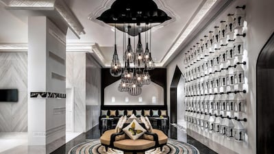 The hotel lobby majlis. Courtesy Fairmont Fujairah