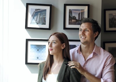 Ms Hulse and Mr Grigaravicius invest in low-cost, sterling denominated index funds. Chris Whiteoak / The National