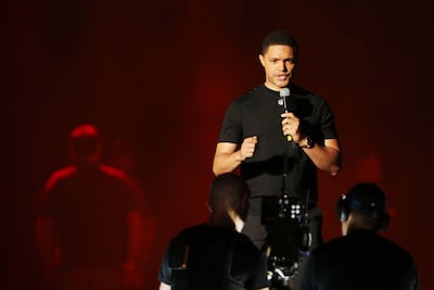 South African comedian Trevor Noah is a regular in the UAE. Getty Images