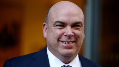 British entrepreneur Mike Lynch pictured leaving the High Court as HP's fraud case against him commenced earlier this year. Reuters