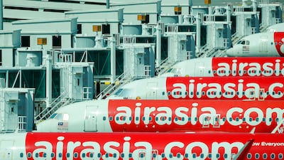 AirAsia expects to operate more than 25 daily flights through Bahrain by 2030. EPA