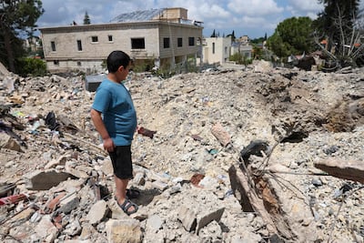 Israel has heavily bombed southern Lebanon. AFP
