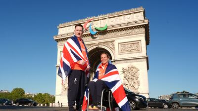 Great Britain's Terry Bywater and Lucy Shuker in Paris for the Paralympics. Smarter promotion of these games suggests society is moving closer to truly appreciating disabled sports. PA