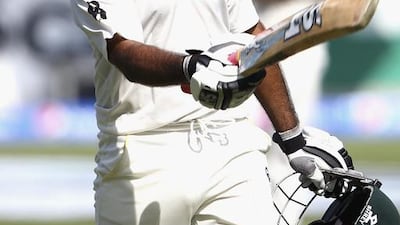 Sarfraz Ahmed scored his third Test century against New Zealand on Thursday. Francois Nel / Getty Images
