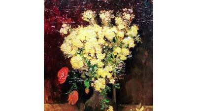 Van Gogh's Poppy Flowers is valued at US$55 million.