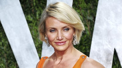 Cameron Diaz: No other actress has epitomised low-key California chic in recent years as much as Diaz. So it makes sense that she would put a very Cali twist on her bob, creating beachy waves for that just-walked-out-the-surf vibe. AFP
