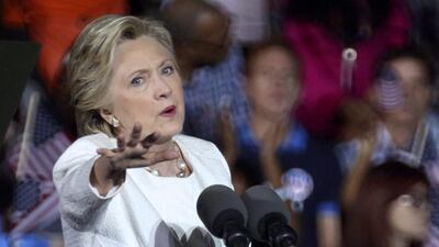 Hillary Clinton has faced a steady drip of revelations about her use of a private email server while secretary of state. Cristobal Herrera / EPA