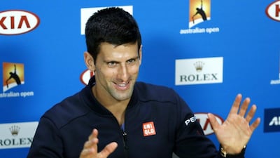 Novak Djokovic will be making his 10th appearance at the Australian Open aiming to win his fifth title. Barbara Walton/EPA