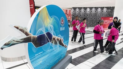 Special Olympics action at Adnec.