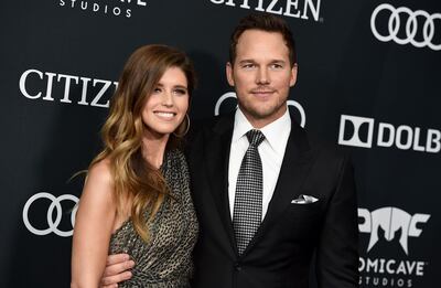 Pratt's wife Katherine Schwarzenegger stoked the online debate by unwisely sliding into the comments. AP