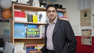 Gautam Ganglani is the managing director of Right Selection, which marries business events with inspirational speakers. Razan Alzayani / The National