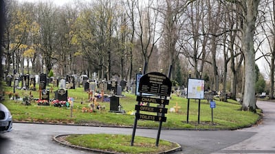 Handsworth Cemetery held its last Muslim funeral last week. John Robertson for The National