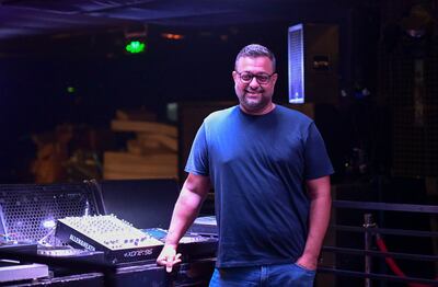 Analog Room founder Mehdi Ansari says he is a spender but is never stressed about money. Khushnum Bhandari / The National