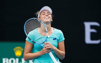 Elise Mertens became the first Belgian since Kim Clijsters to reach the Australian Open last eight. Toru Hanai / Reuters