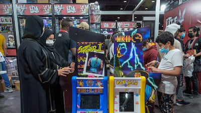 The Middle East Film and Comic Con 2022 was held at Adnec.