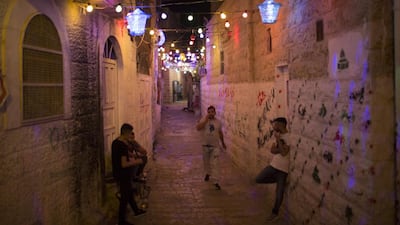 Business at the 120 stalls in East Jerusalem is down by 80 per cent, according to Ka’id Razem, who heads a committee of stallholders.