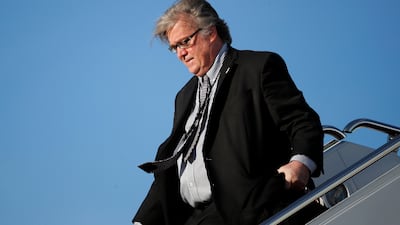 Steve Bannon's firing has sent shockwaves through Washington. Credit: Alex Brandon/ AP Photo