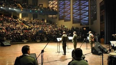 Al Ashekeen perform during a previous tour of Abu Dhabi.