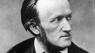An undated photo of German composer Richard Wagner. The Richard Wagner Bicentenary Programme will be held in Abu Dhabi to commemorate the 200th anniversary of Richard Wagner’s birth on May 22. AP Photo