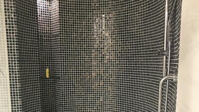 The hammam style shower in the executive suite. Courtesy Melinda Healy