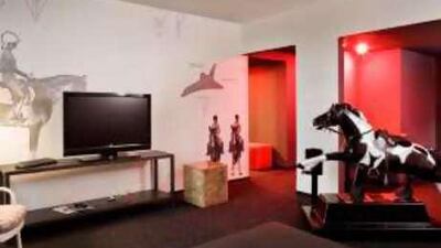 Horsing around... The Custom Hotel at LAX.