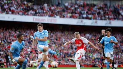 Zinchenko looked solid and helped the Gunners win control of the midfield for most of the game. Reuters