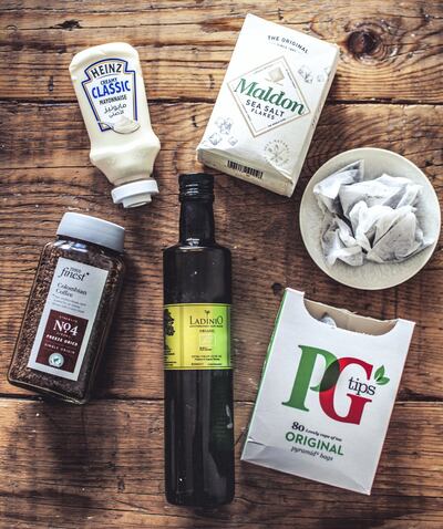 Carry with you much-used ingredients, such as sea salt, olive oil, and the tea, coffee and sauces that you and your children favour. Photo: Scott Price