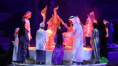 There are many surprise elements included in the performance.