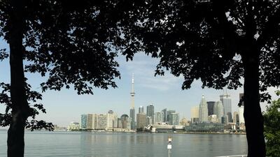 2nd: Canada. Pictured, Toronto. Warren Toda / EPA