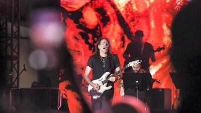 Vai tweeted that he was 'excited to be performing' at the opening