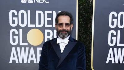 Tony Shalhoub arrives at the 77th annual Golden Globe Awards at the Beverly Hilton Hotel on January 5, 2020. AFP