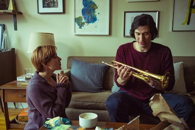 Scarlett Johansson and Adam Driver in 'Marriage Story.' AP