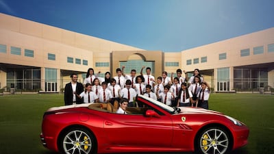 Ferrari World competition. Courtesy Ferrari World