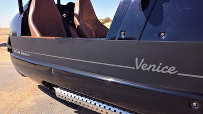 The Venice is a front-wheel-drive and pulls up straight even under heavy braking.
