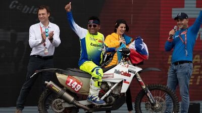 Chilean Ismael Nietto during the ceremon. EPA