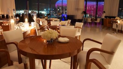 Cipriani on Yas Island is styled much like a 1930s ocean liner.